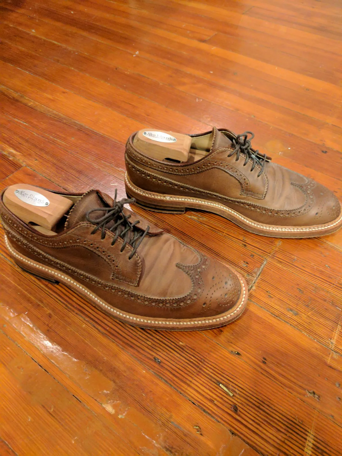 Alden Epaulet natural chromexcel longwing