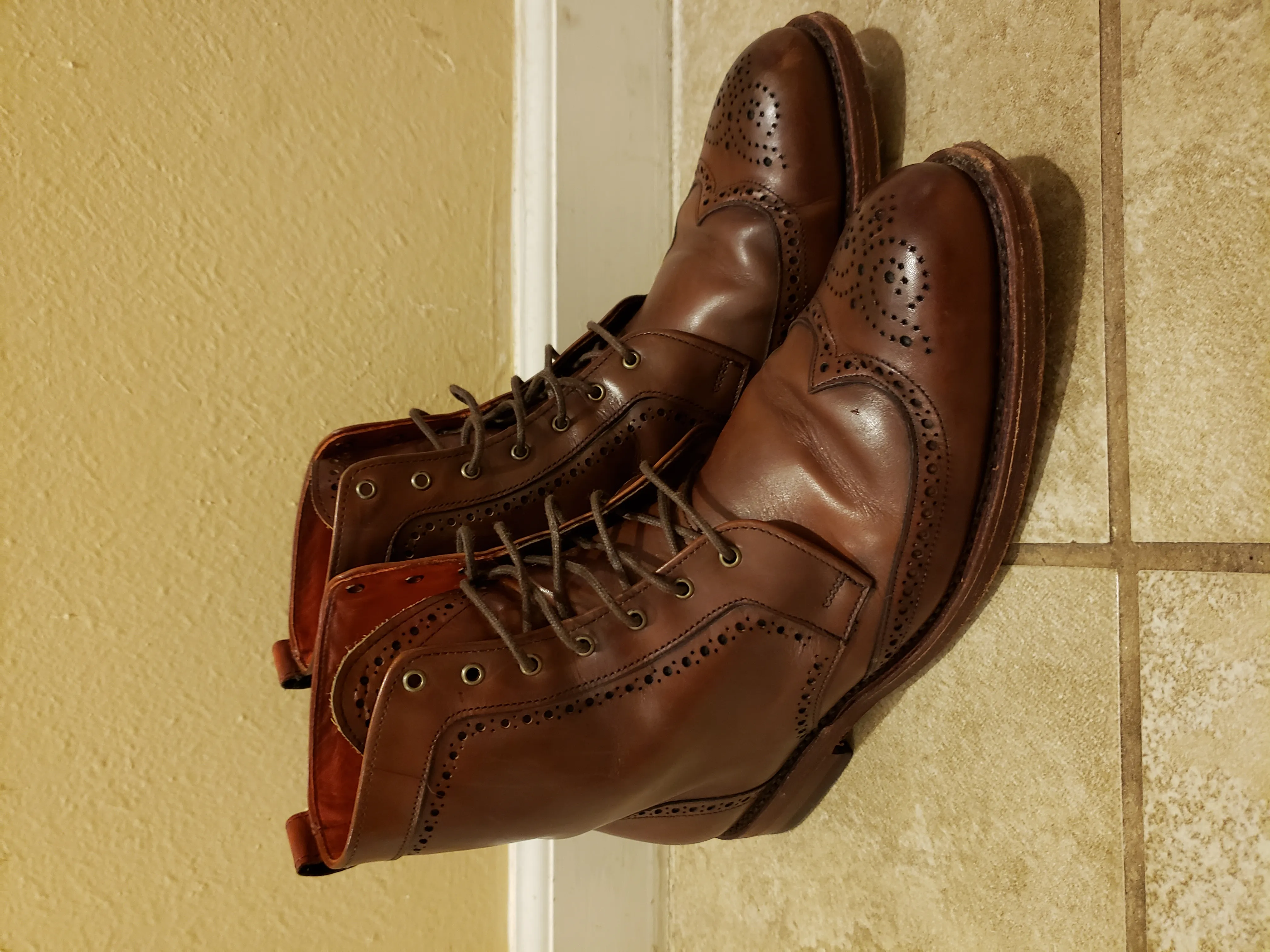 Allen Edmonds Dalton Wingtip Boots