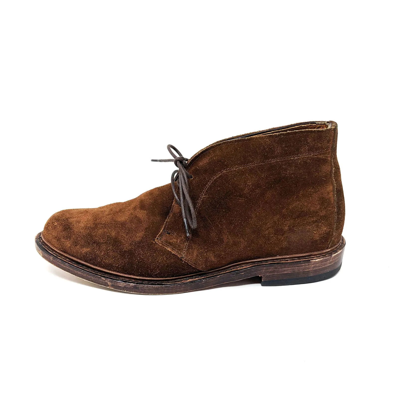 Allen Edmonds Dundee Chukka Boots Mens 9 Brown Leather Snuff