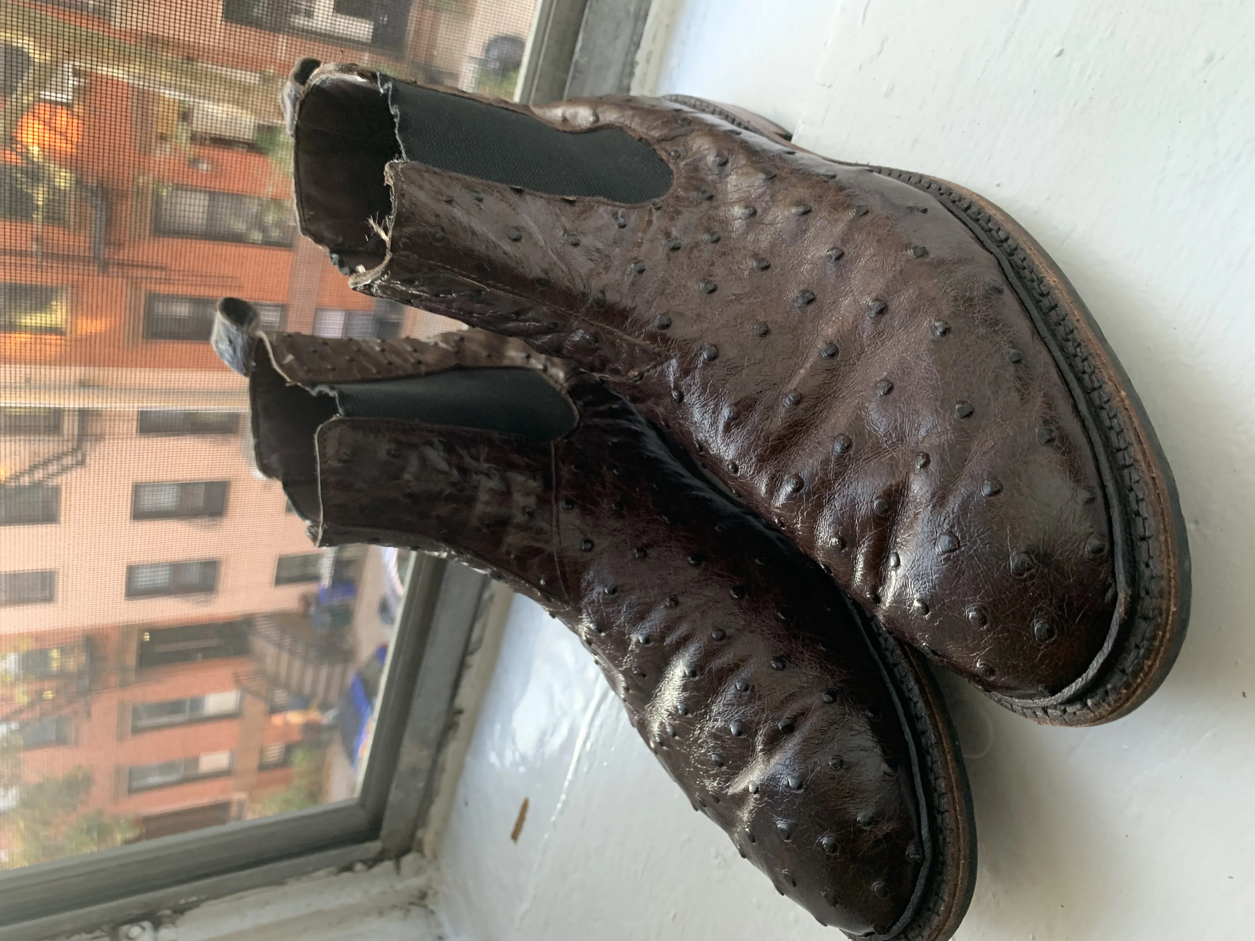 Allen Edmonds Ostrich Chelsea