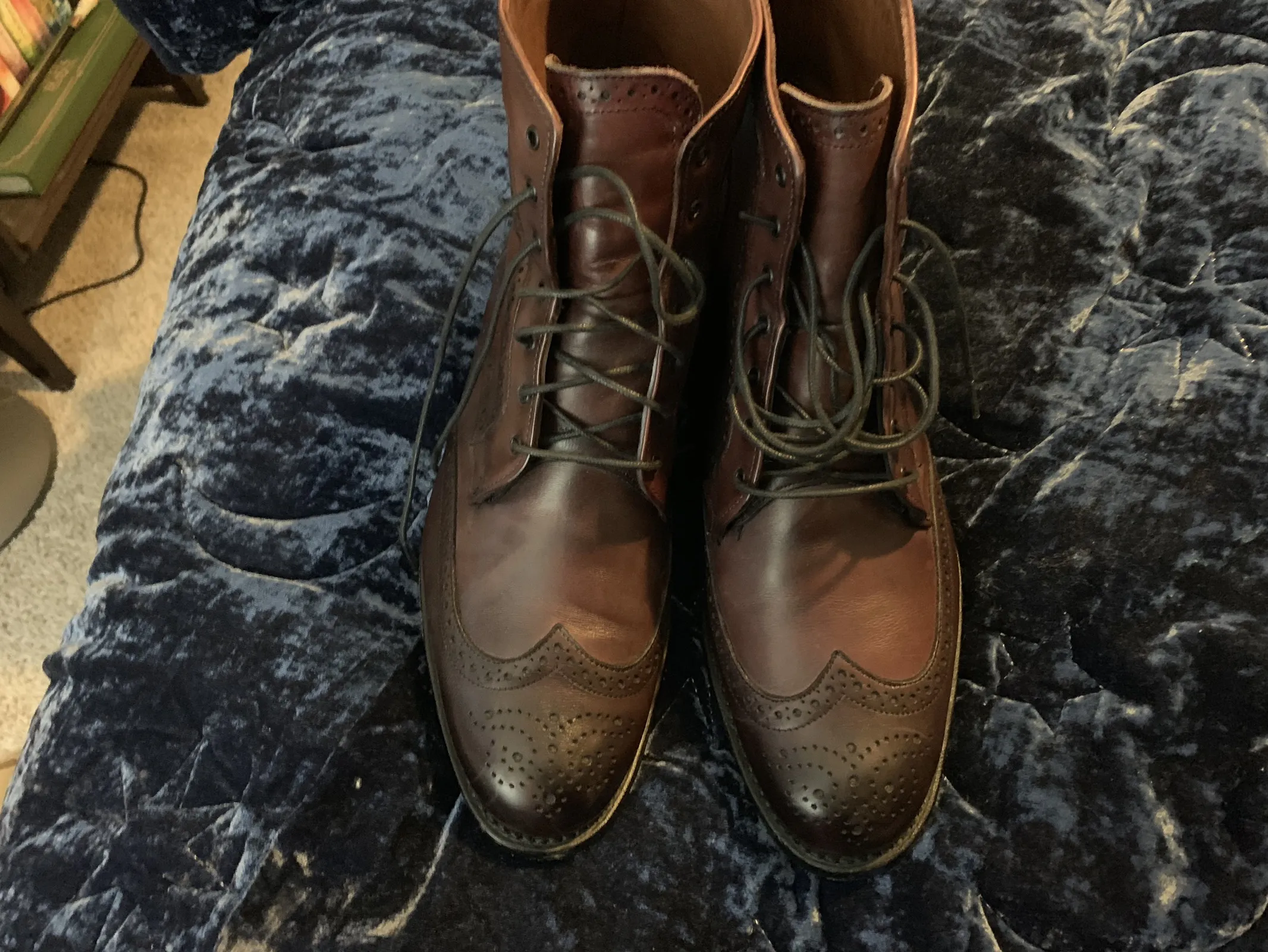 AE Daltons Oxblood Size 10EEE