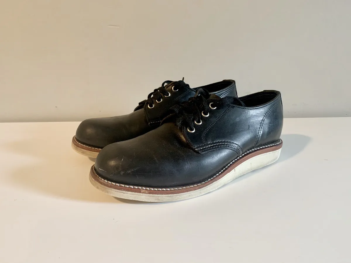Chippewa Plain Toe Oxford Vibram
