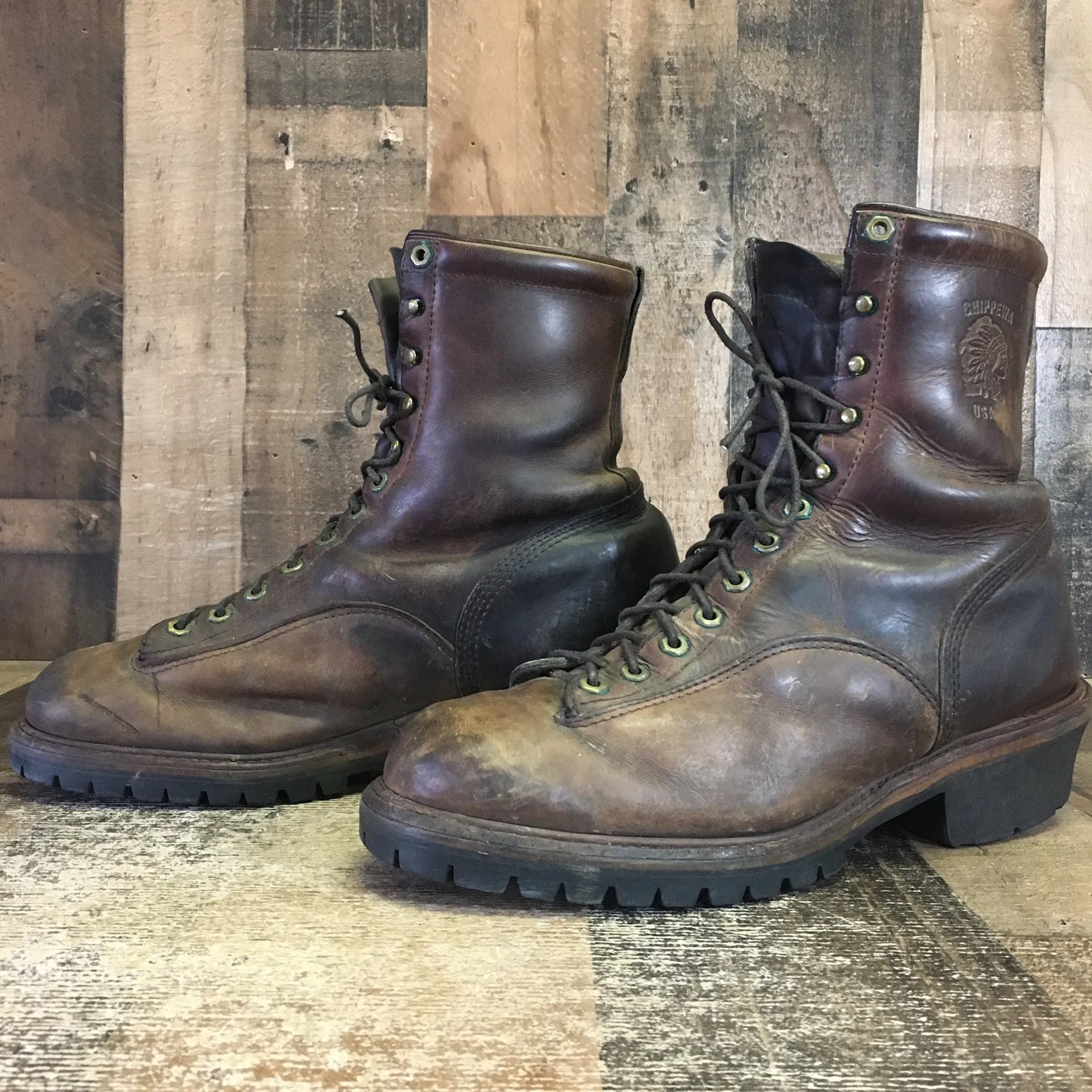 Chippewa 26376 Vtg Soft Toe Work Boots Mens 13 EEE