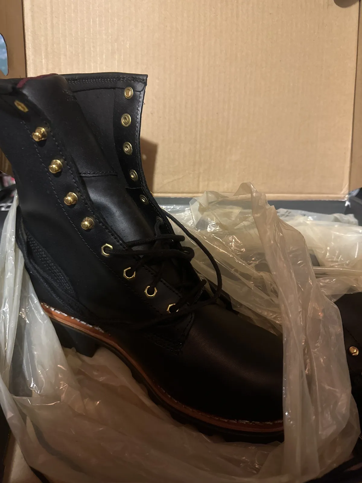 CHIPPEWA LOGGER BLACK