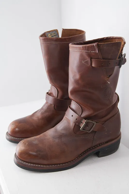 Steel toe riding boots