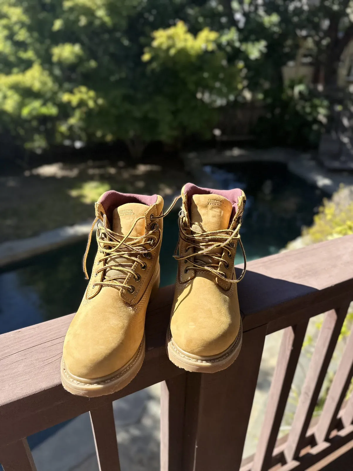 Chippewa waterproof work boots