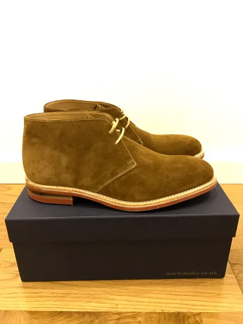 Haddock Tan Suede