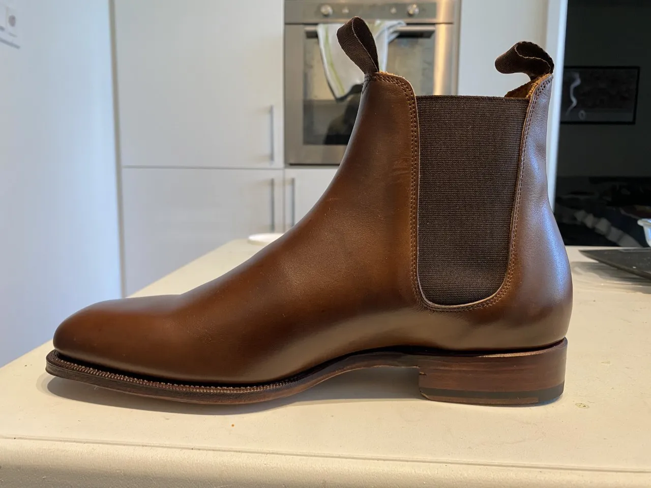 Chelsea Boot - Oak Antique Calf - E