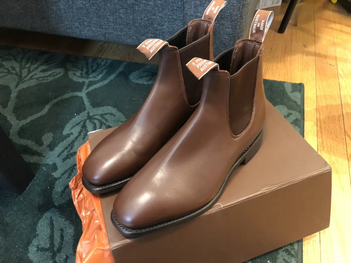 Comfort Craftsman Boot (Dark Tan)
