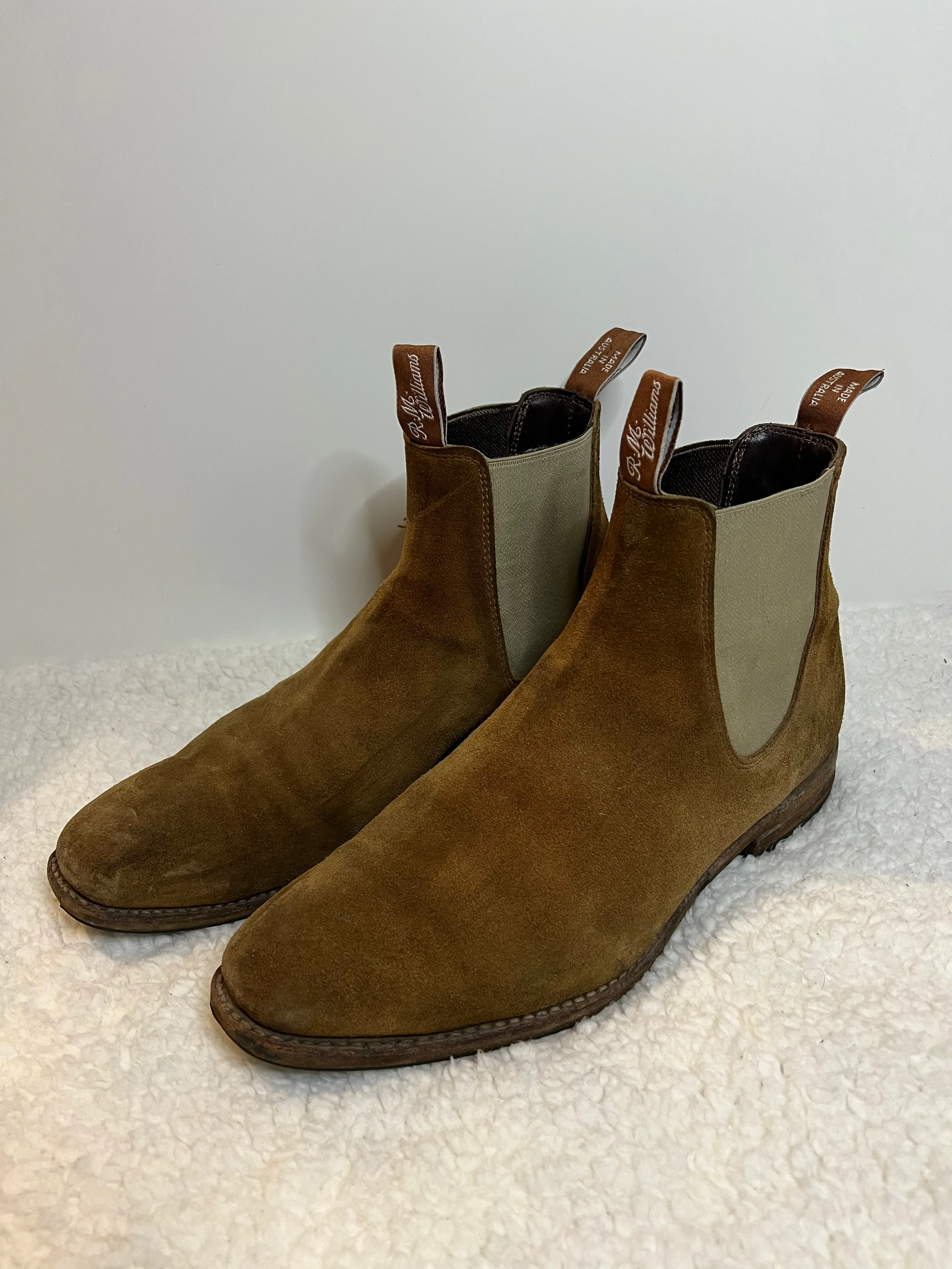 Comfort Craftsman Suede Chelsea Boots