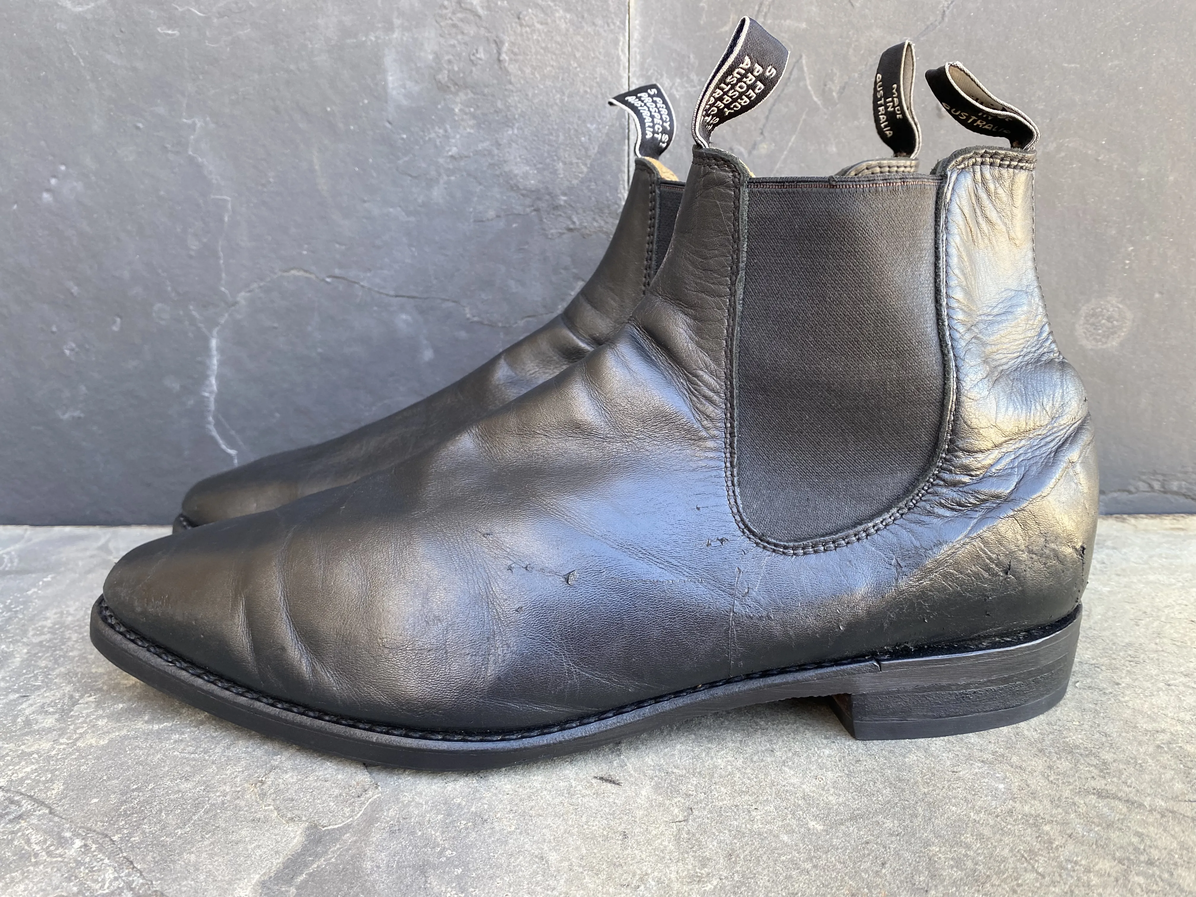 RM Williams Comfort Craftsman Australia Chelsea Black