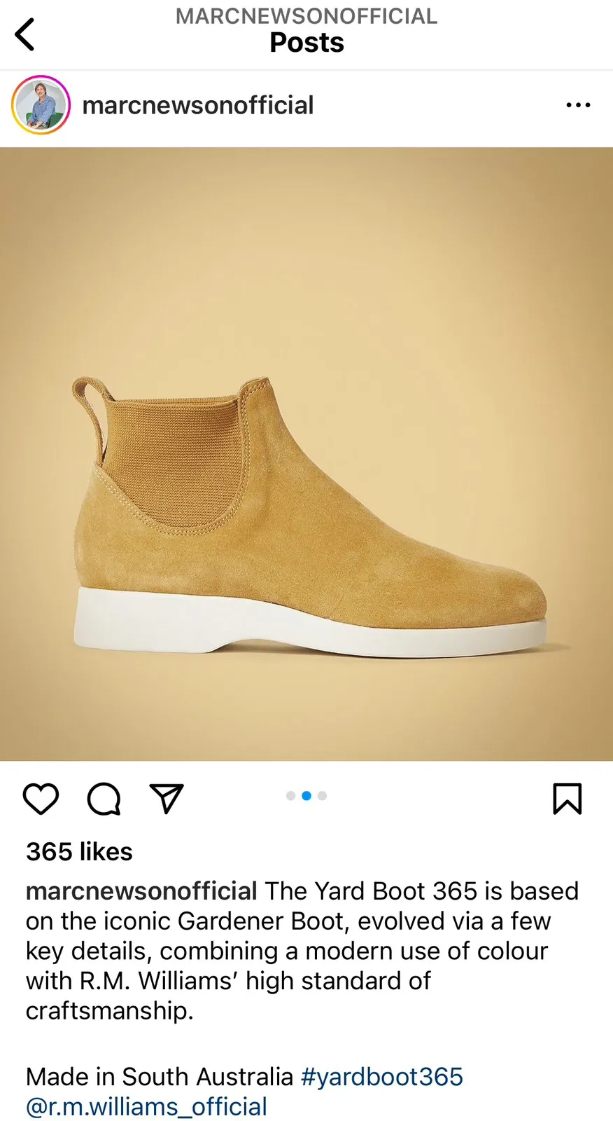 Yard Boots 365 Amber Coloureay LTD