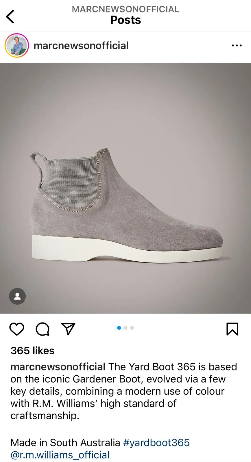Yard Boots 365 Grey/Cream Coloureay LTD