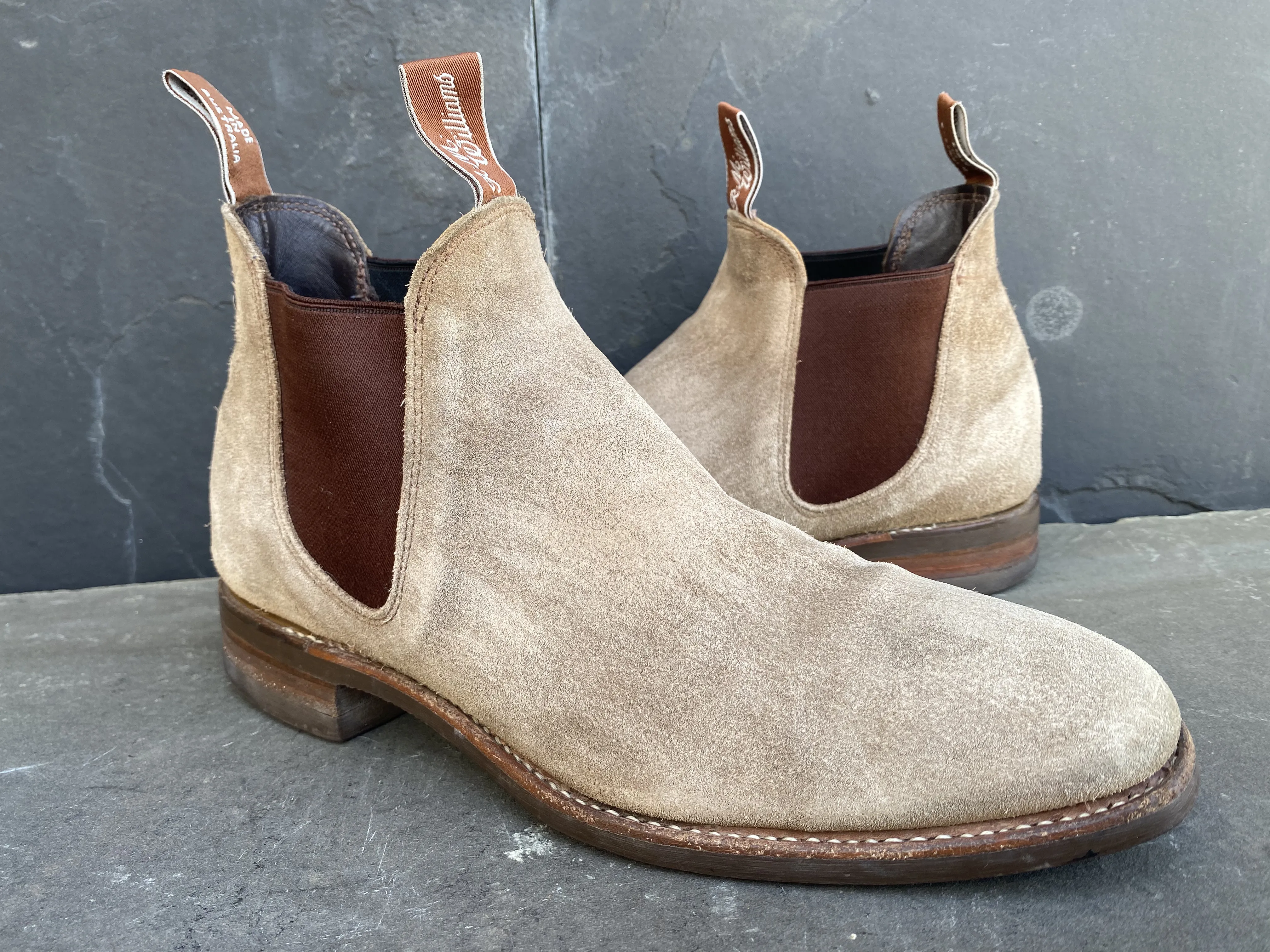 RM Williams Comfort Craftsman Suede Boots