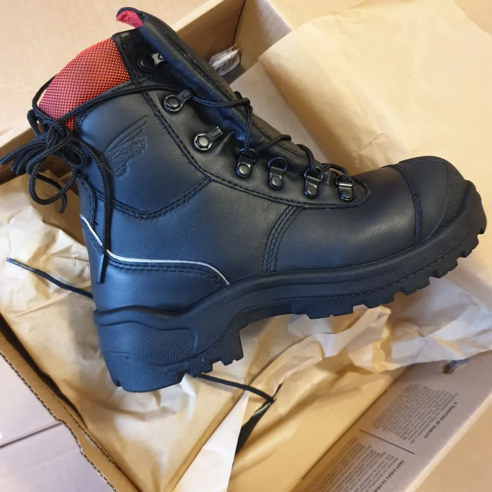 New Black Red Wing Boots