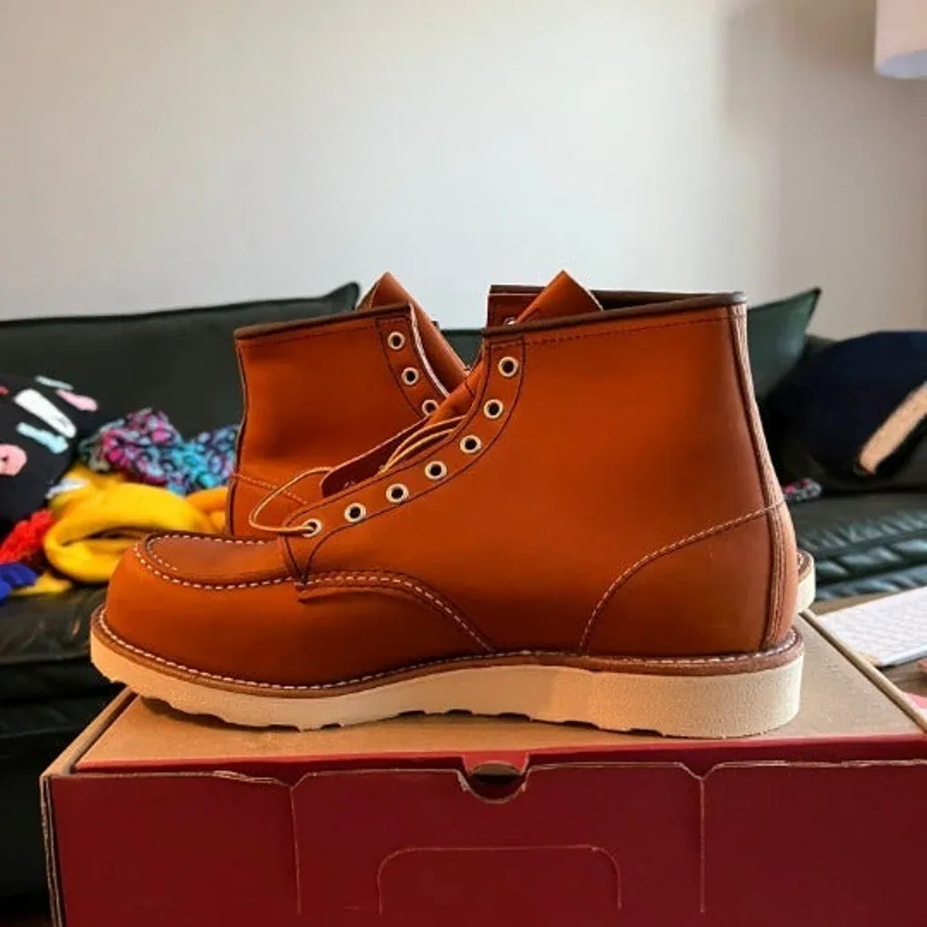 Red Wing® 6-Inch Leather Classic Moc Lace-Up Boots