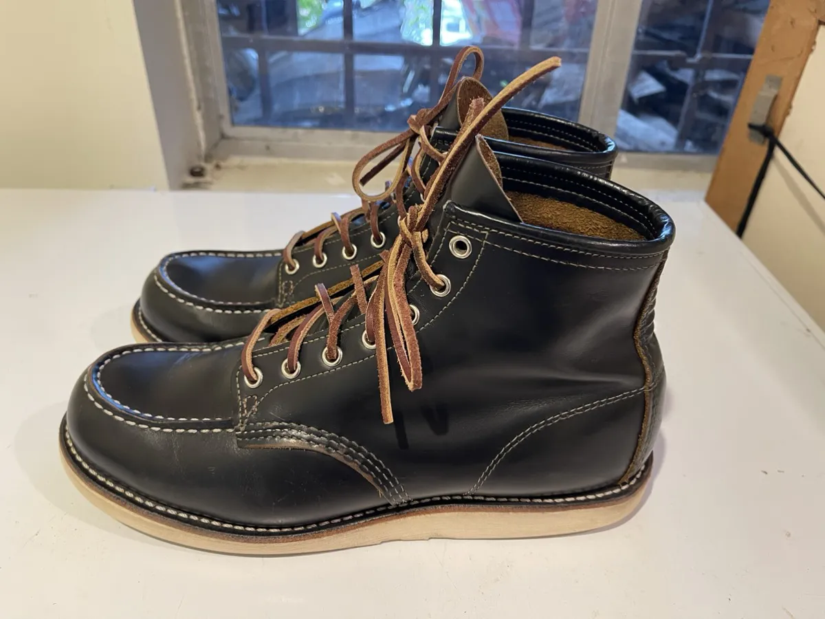 Red wing 9874 Irish Setter Moc Toe Black Klondike 11