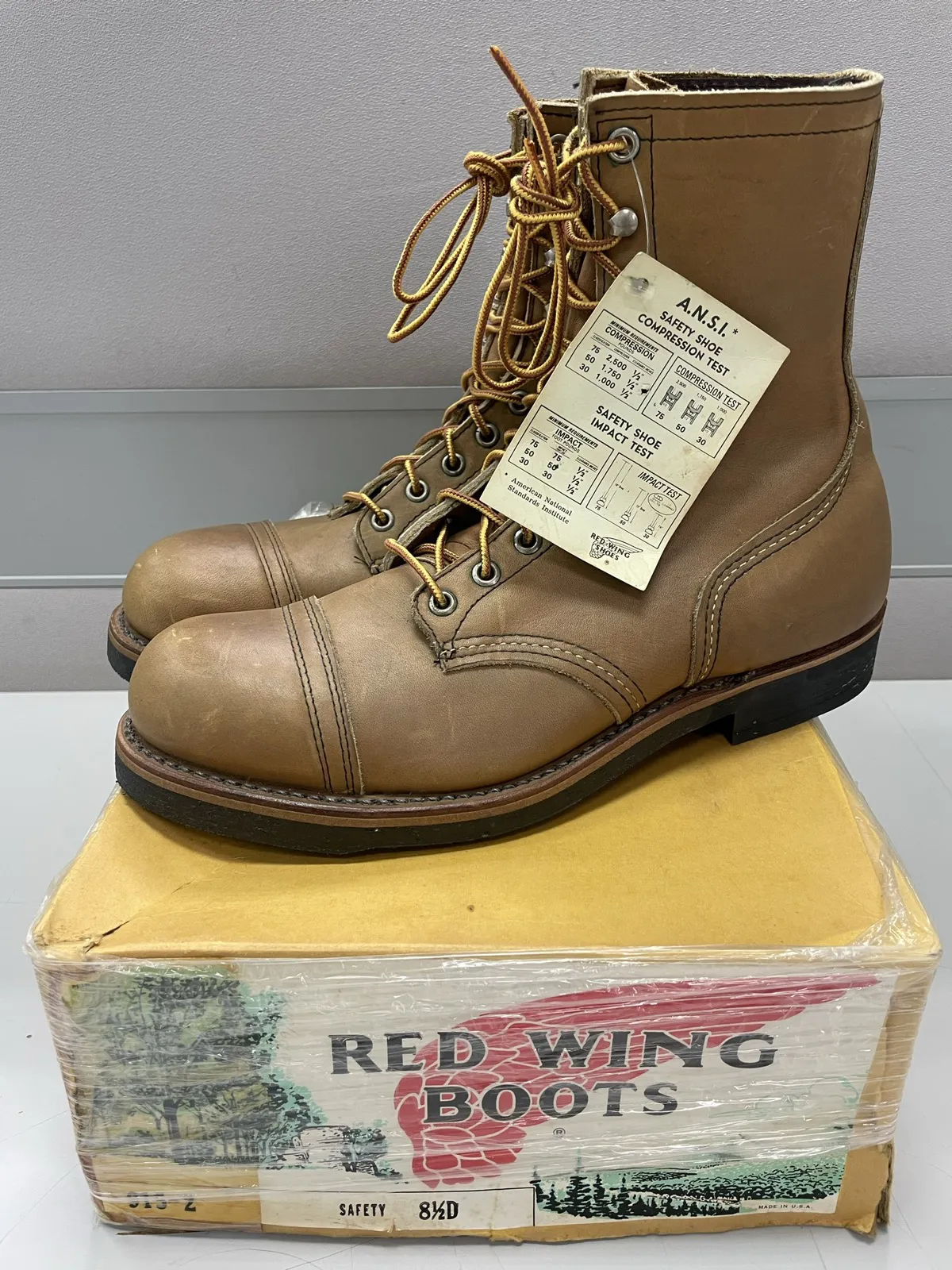 Vintage Red Wing Shoes 915 Iron Ranger
