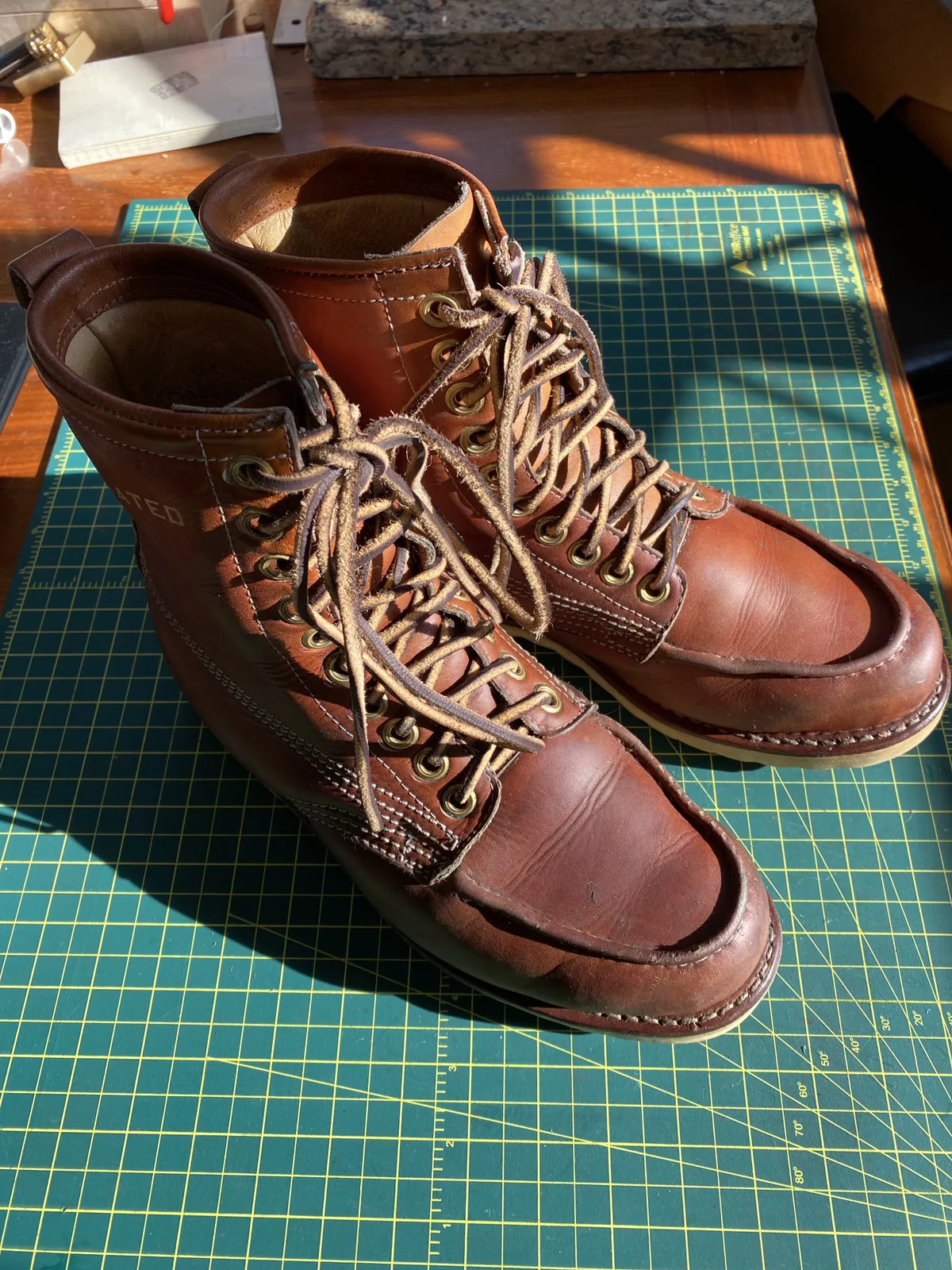 Vintage Insulated Moc-Toe boot