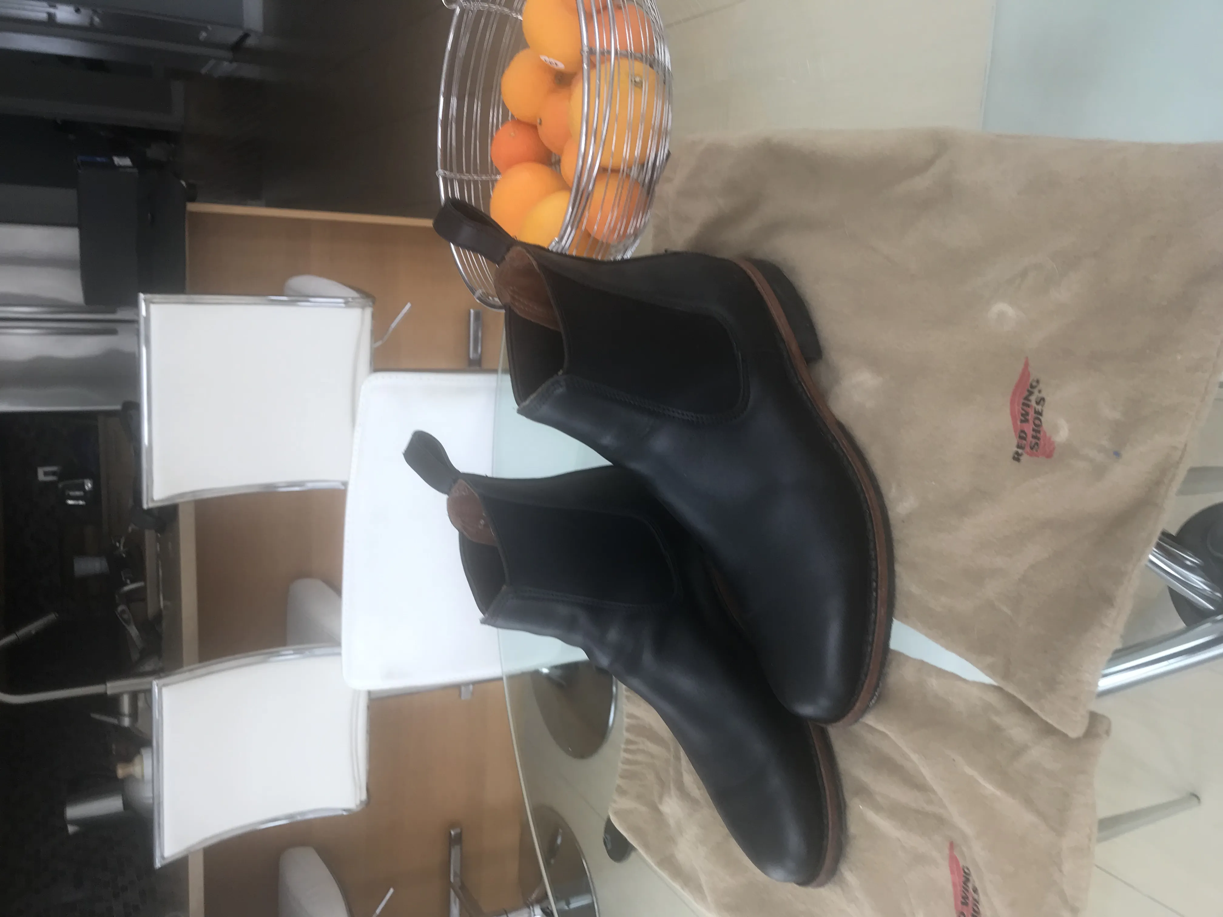 Red wing Williston Chelsea boots 9438