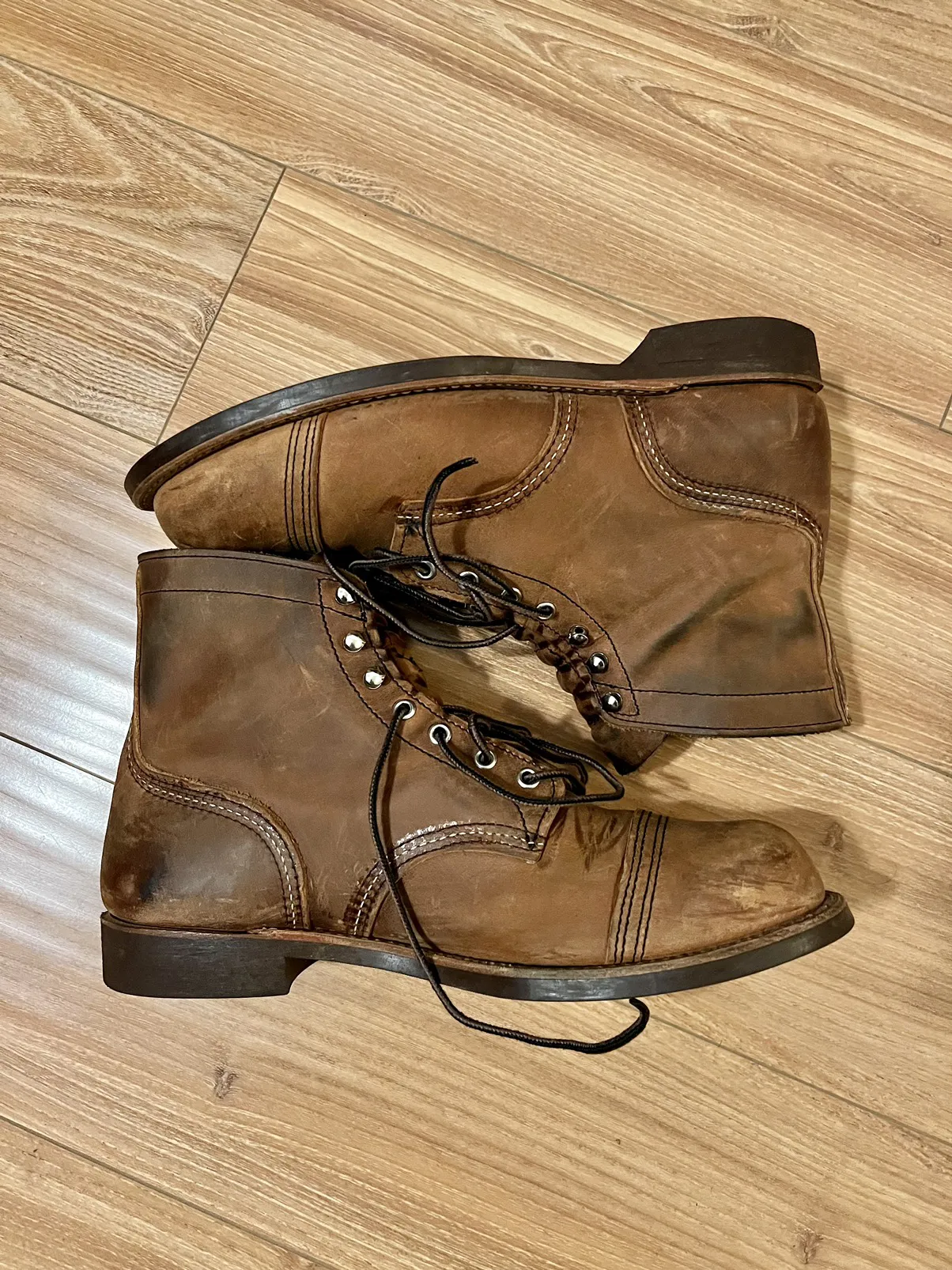 Red Wing Iron Ranger 8085 Copper Rough n Tough