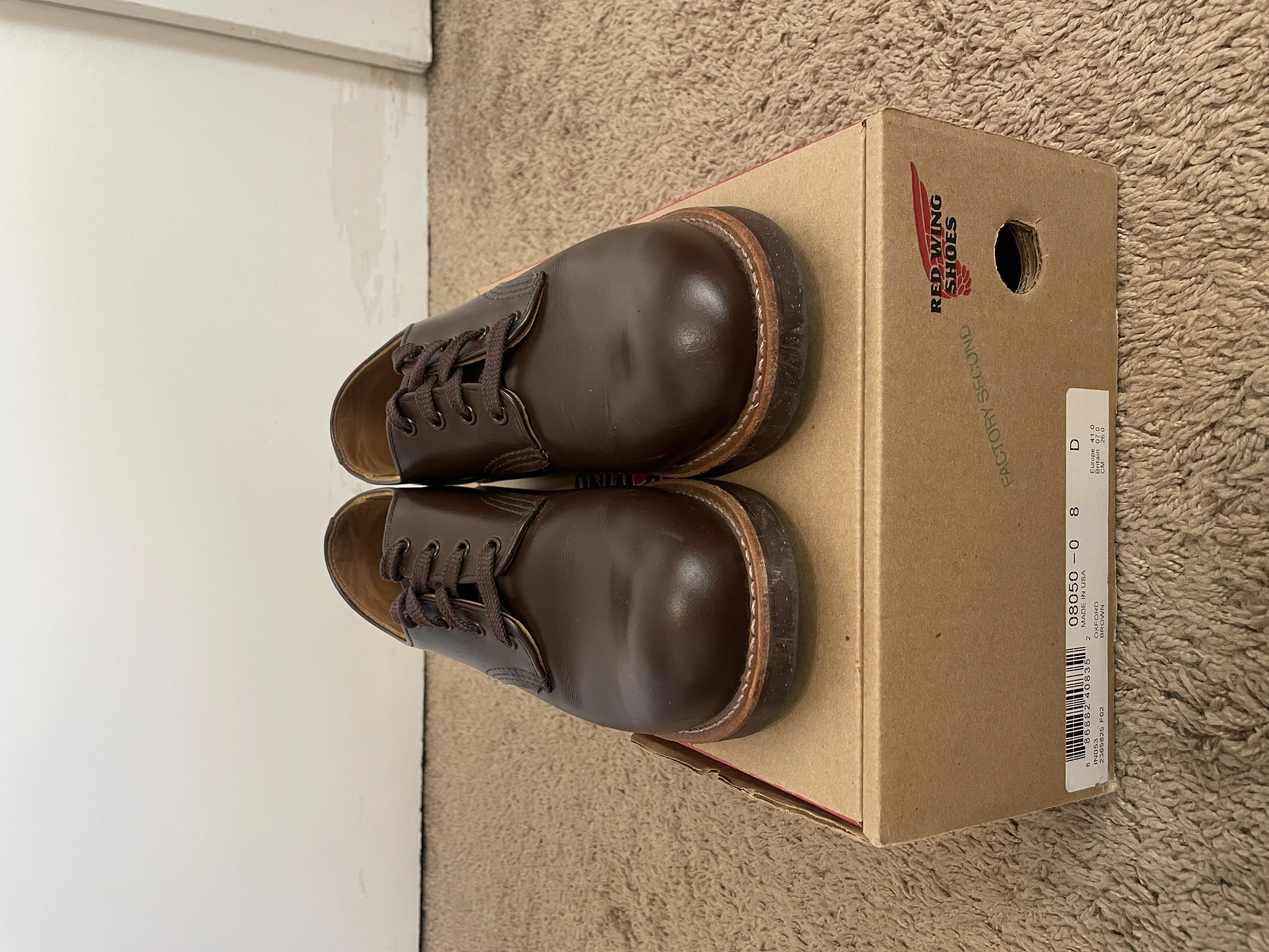 Red Wing Round Toe Oxford - 8050