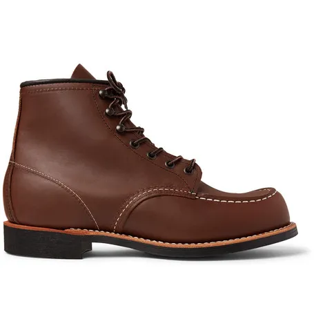 2954 Cooper Moc Leather Boots Amber