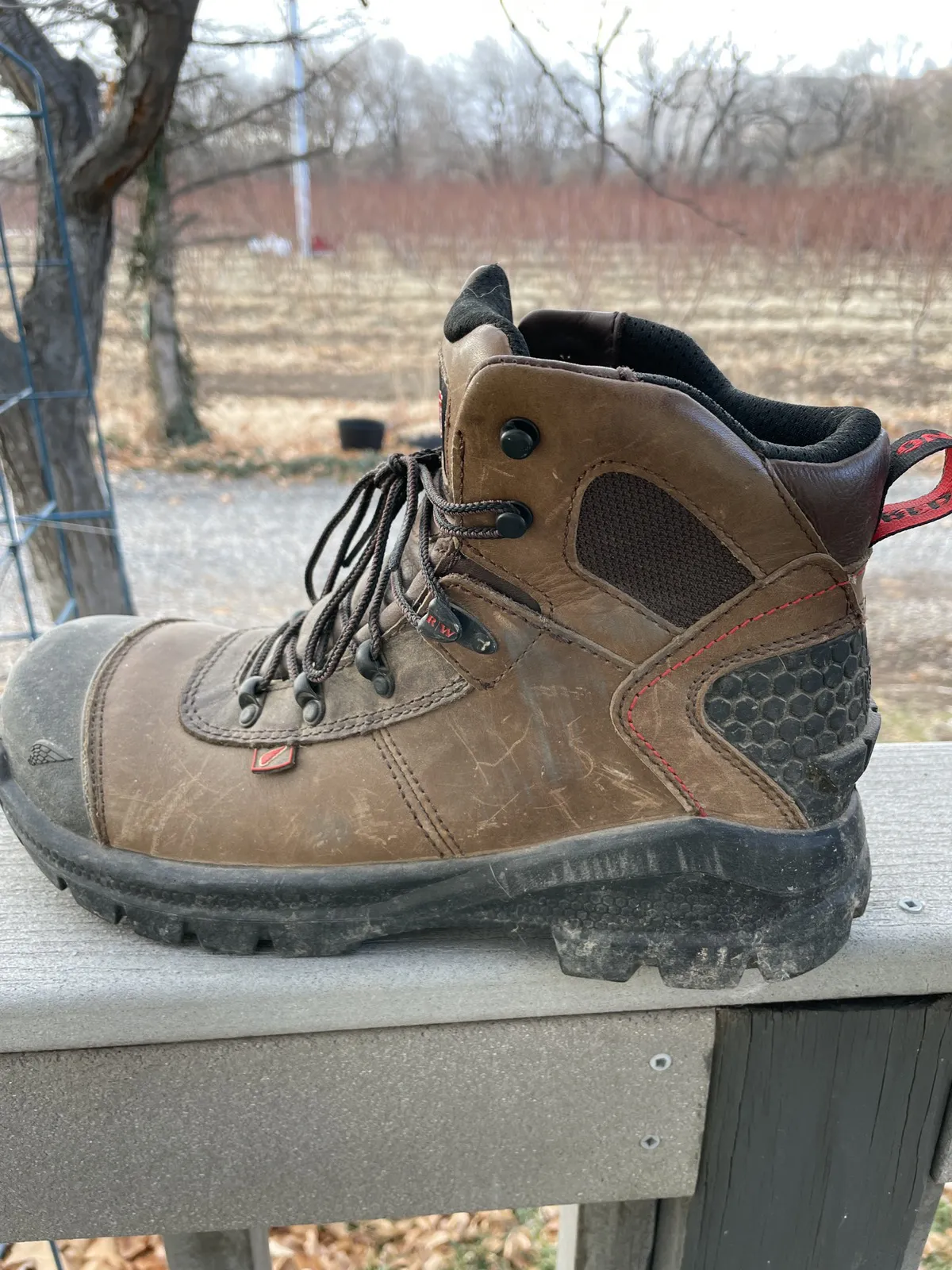 Red Wing Steel Toe Work Boots