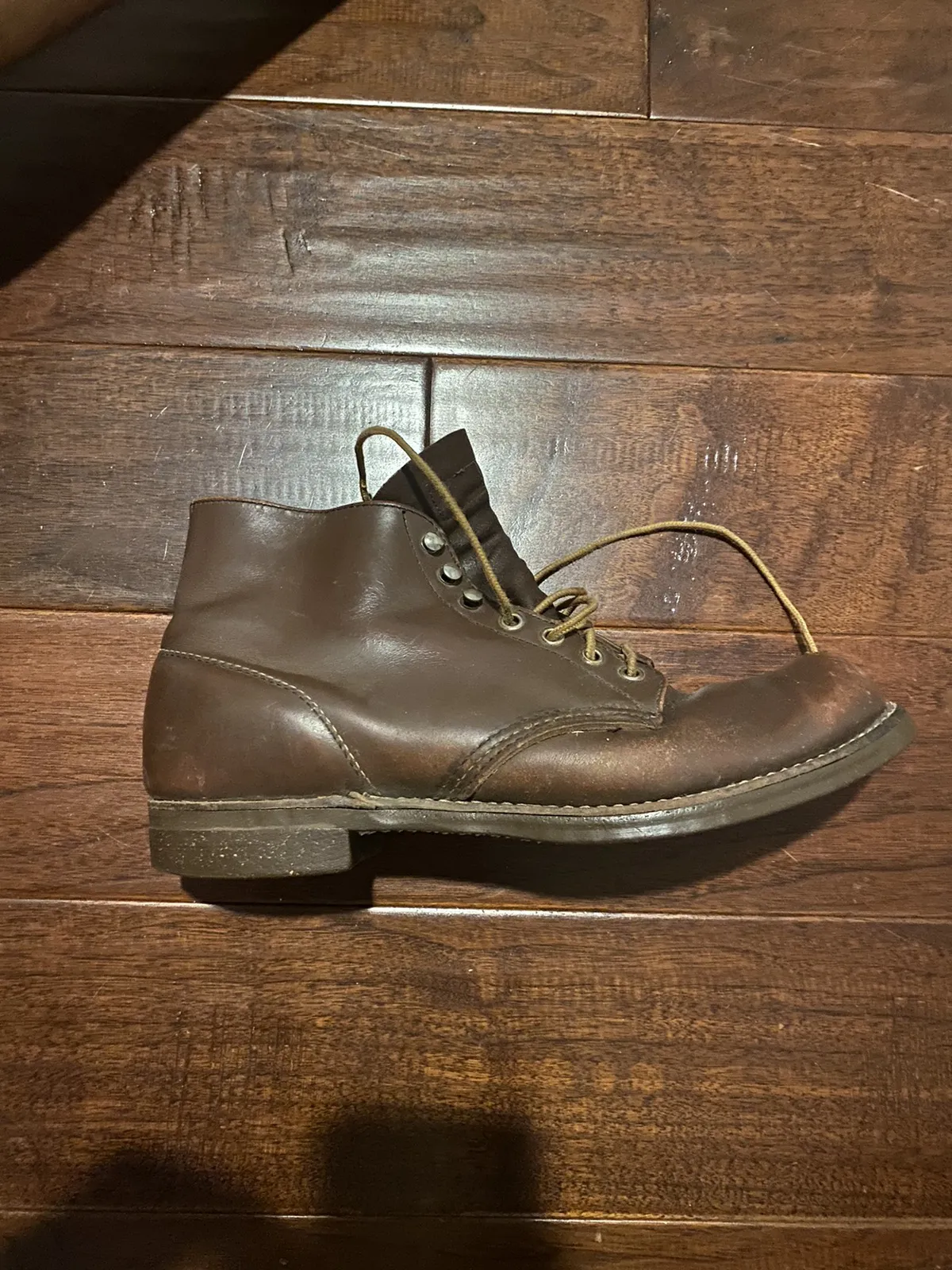 Vtg Red Wing Leather Men's Heritage BlackSmith Made USA