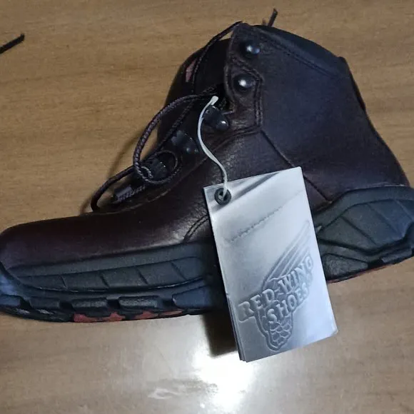 Red Wing Boots Mens 6681 Hiking Safety Boots Size 6D