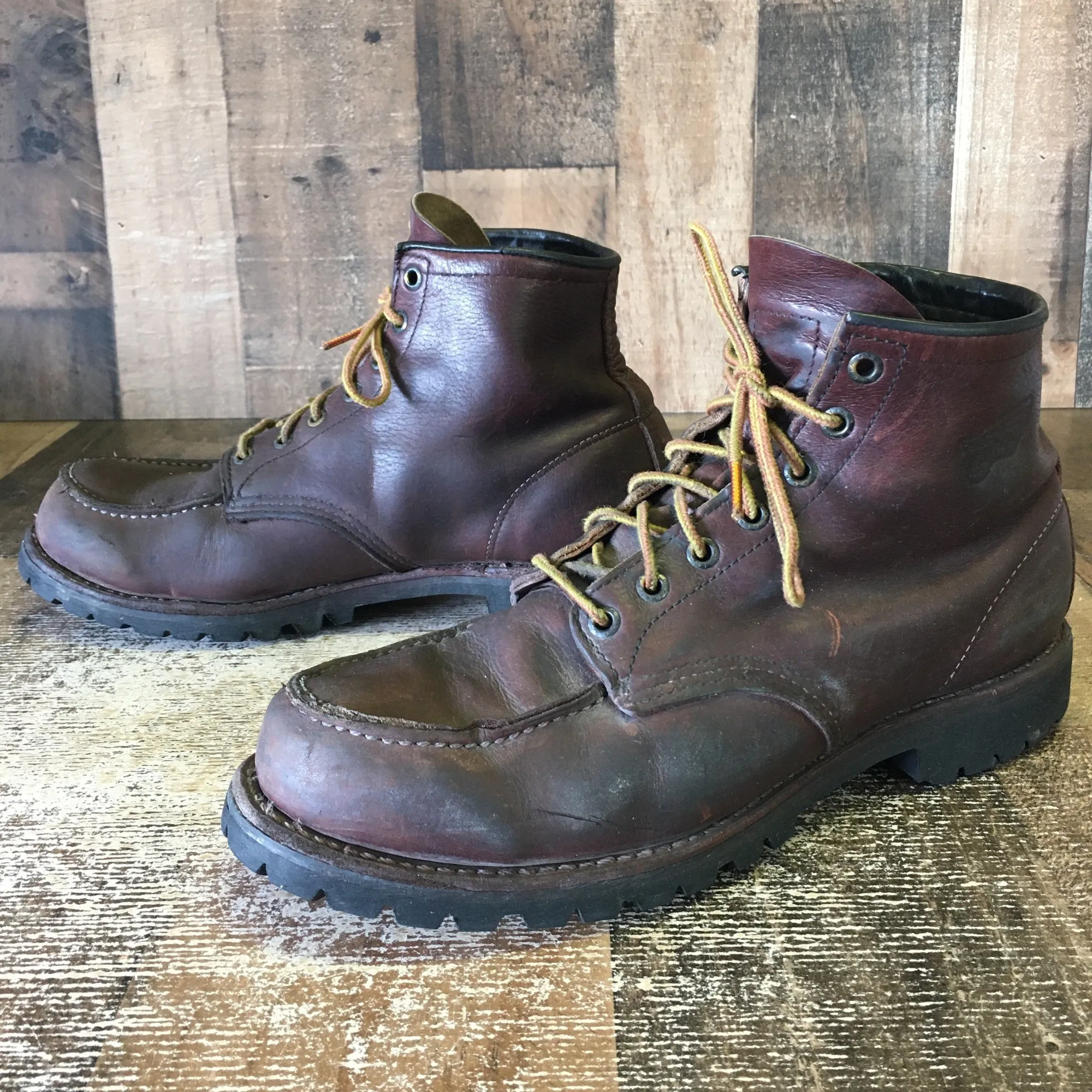 Red Wing 4183 Moc Toe Work Boots Mens 10 D