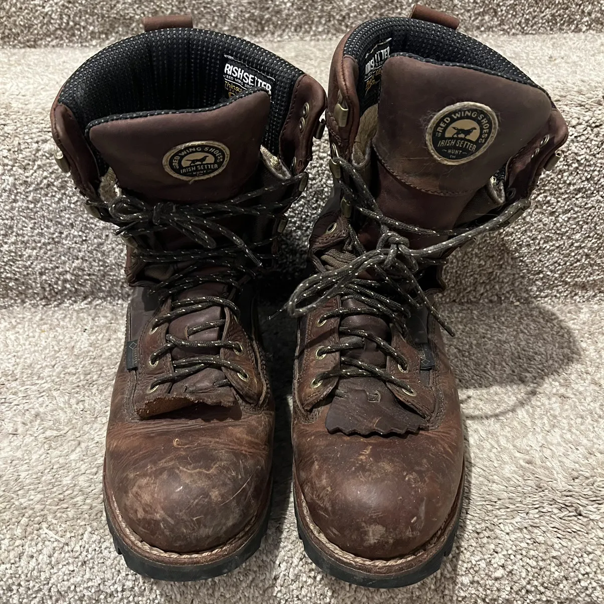 Red Wing IRISH Setter 882 Elk Tracker Boots