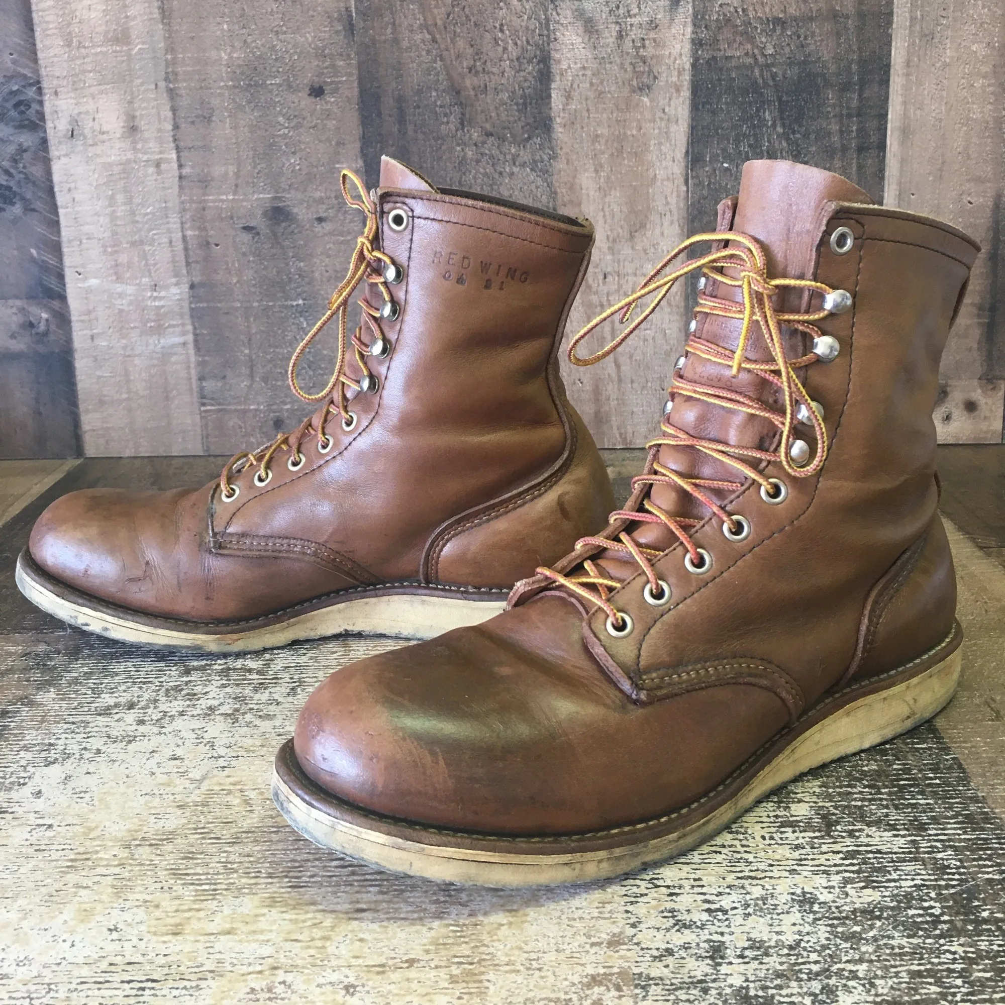 Red Wing 2248 Steel Toe Work Boots Mens 10.5 D