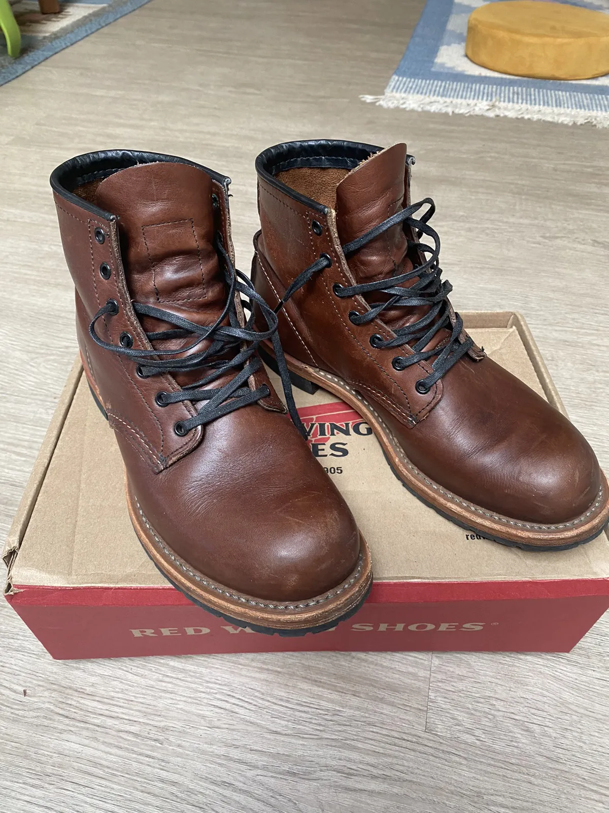 Red wing 9016 beckman cigar brown