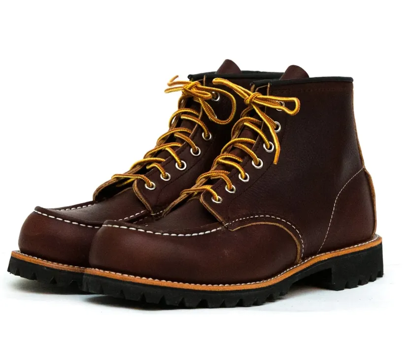 RED WING 8146D ROUGHNECK MOC TOE BRIAR OIL SLICK