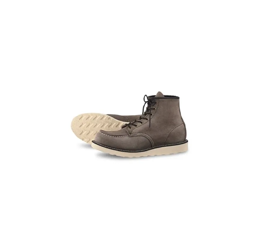 RED WING SHOES 8863 6'' CLASSIC MOC TOE SLATE MULESKINNER