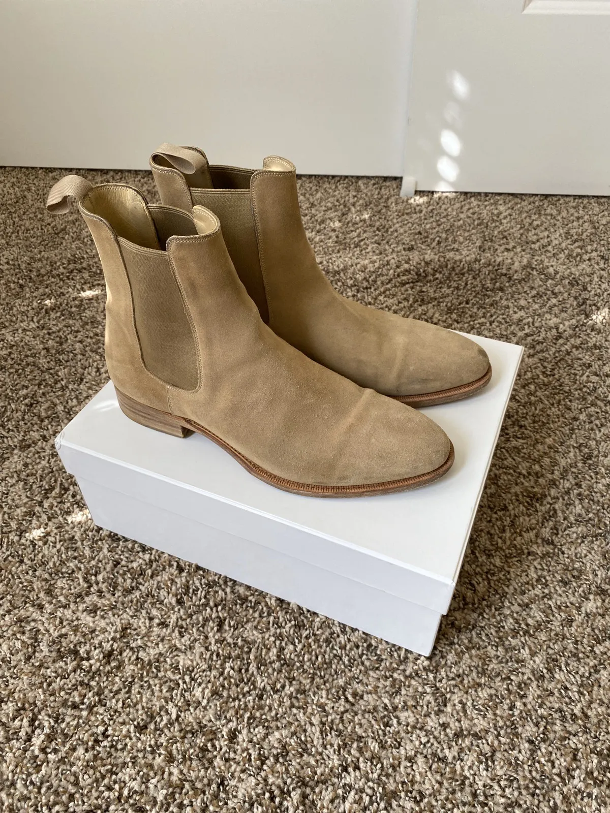1.2 Tan Calf Suede MTO (Chelsea)