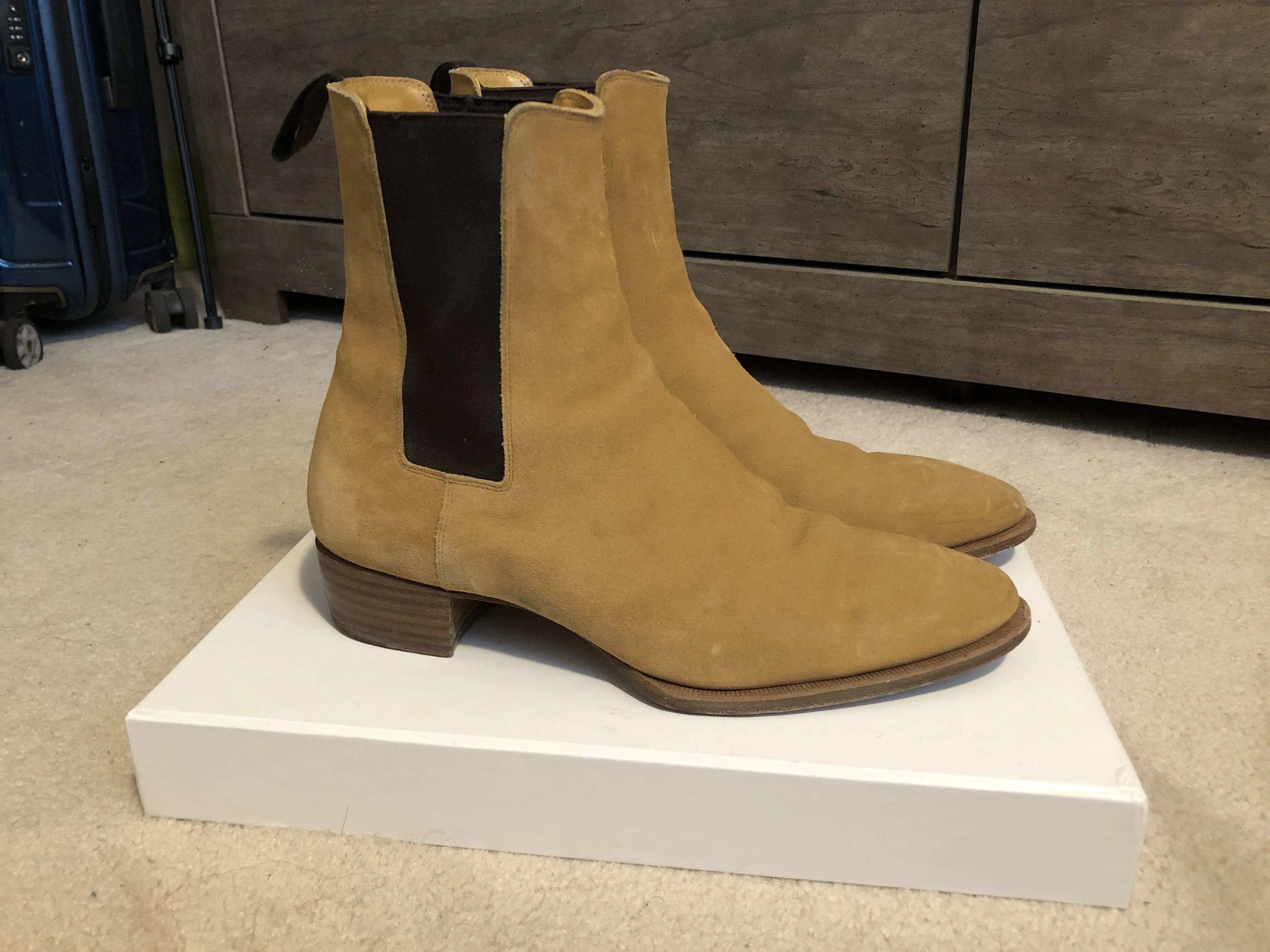 522 Story Et Fall Chelsea Nut Calf Suede