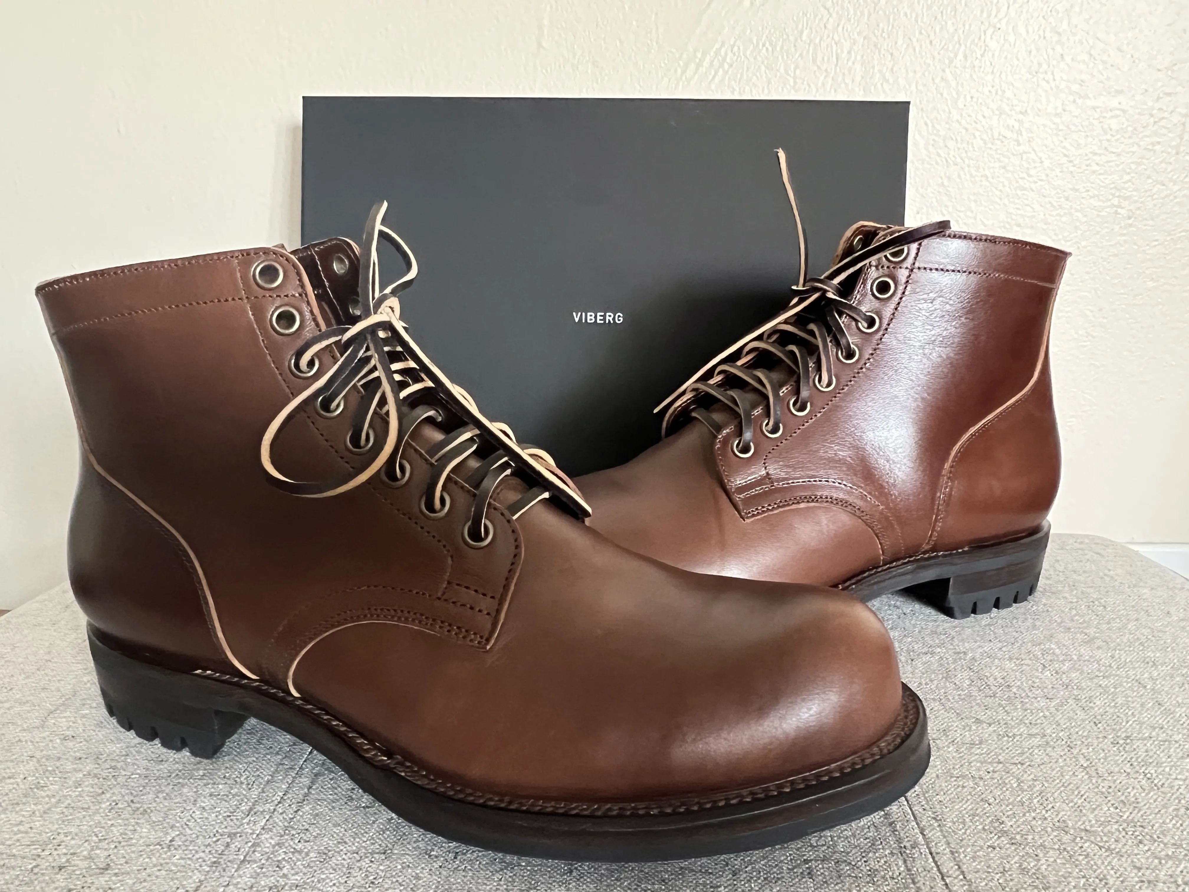 Viberg Service Boot 2040 - Marrone Sego Horsebutt