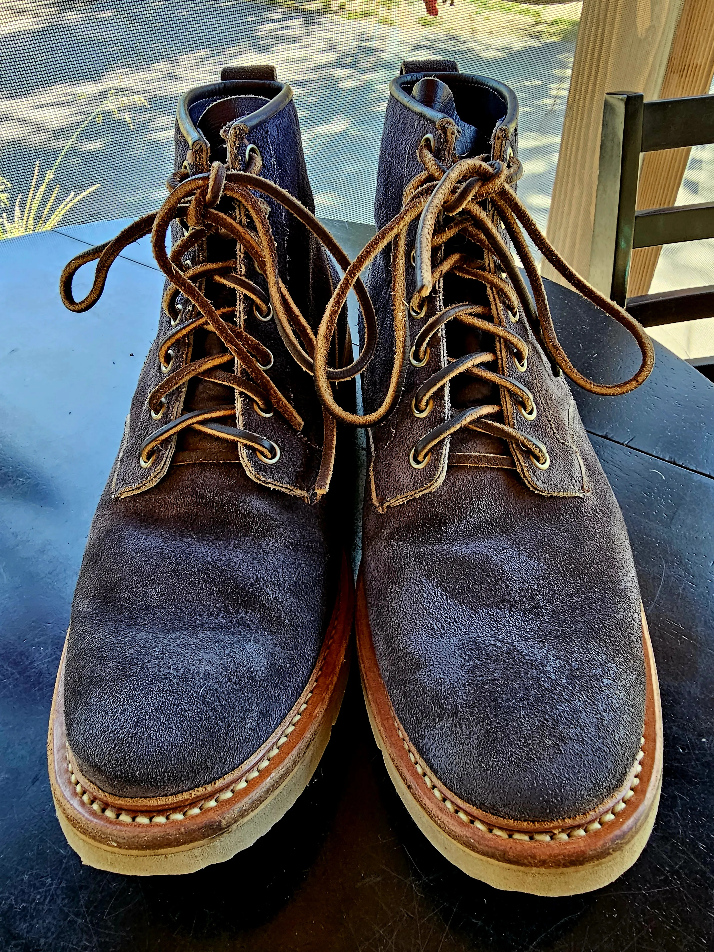 Navy latigo scout boot