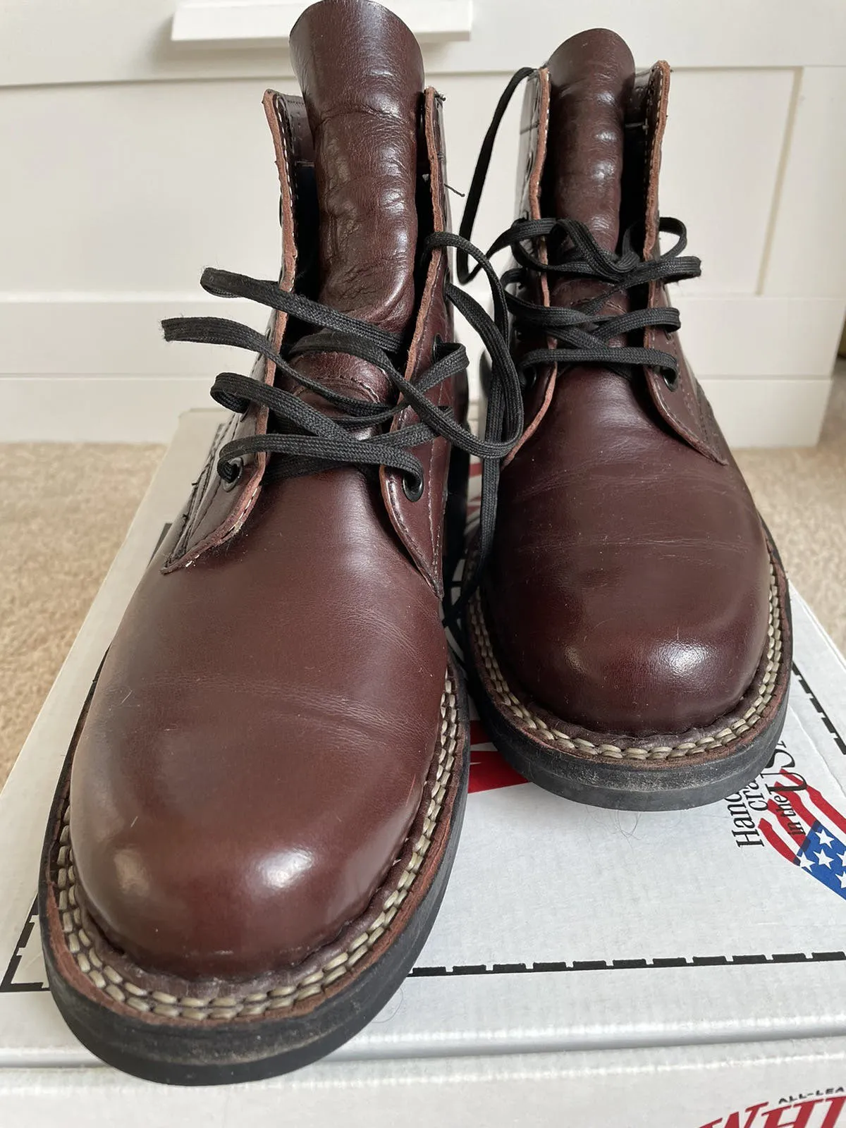 Whites boots Semi Dress Black Cherry