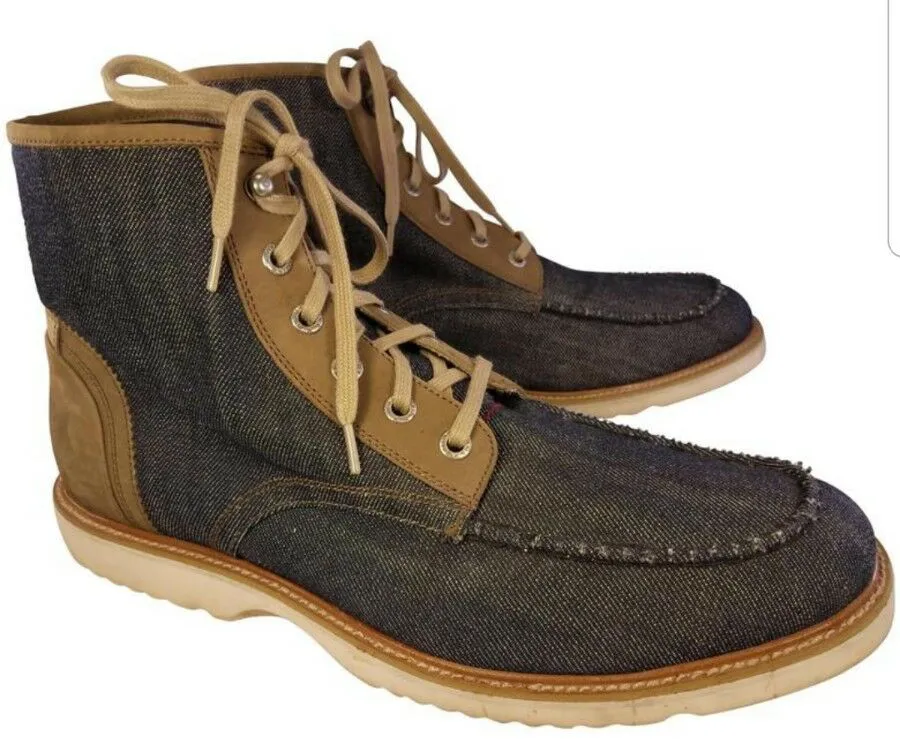 Wolverine 1883 chukka chelsea blue khakki 11.5