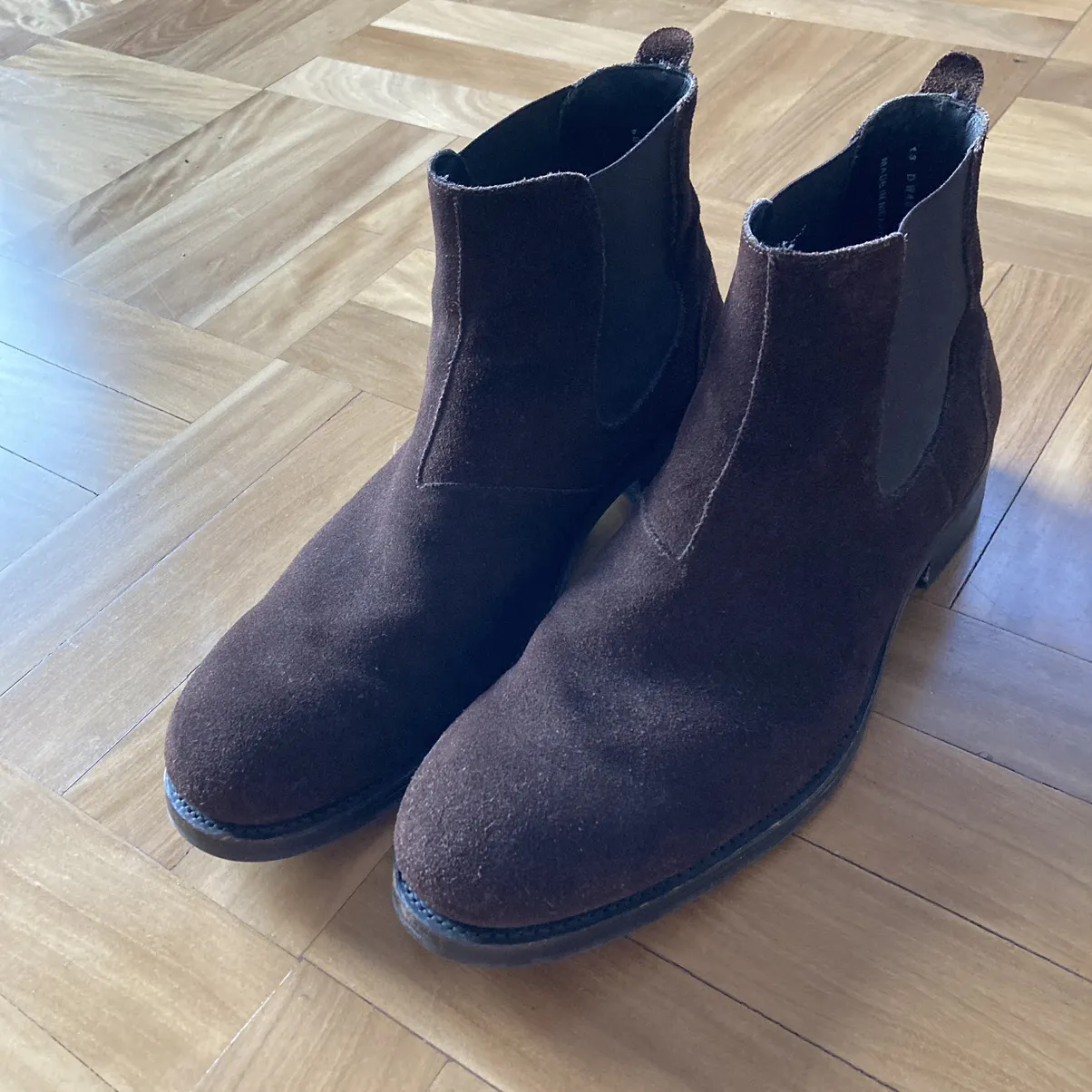 Wolverine 1000 miles Chocolate suede Chelsea Boots US13