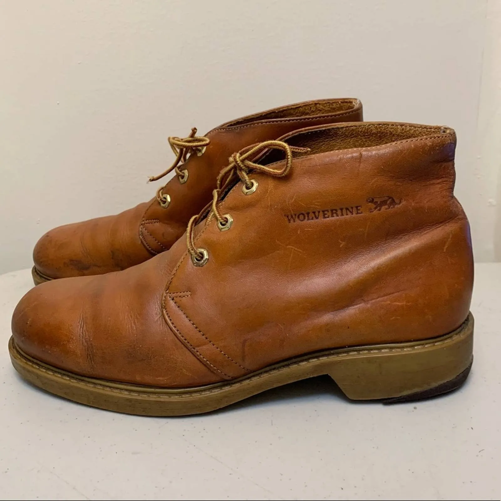 Vintage Wolverine Men’s Leather Boots