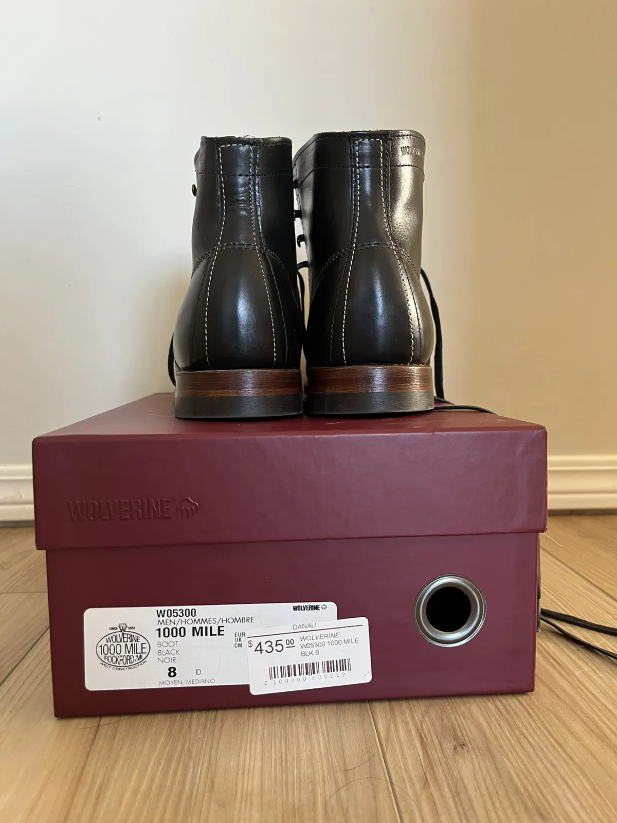 Wolverine Boots - excellent condition