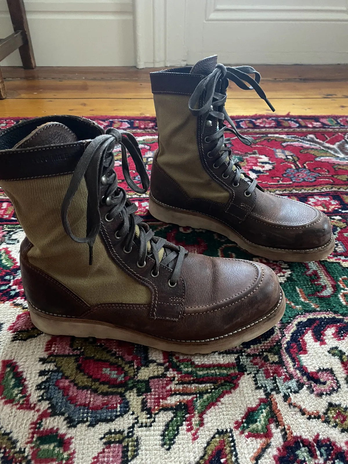 Filson x Wolverine Rowan boots