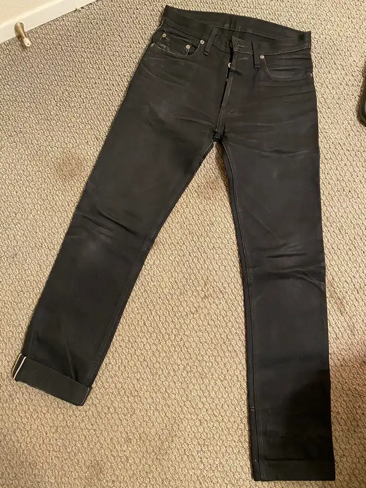 3Sixteen ST-220x Slim Tapered Double Black Selvedge