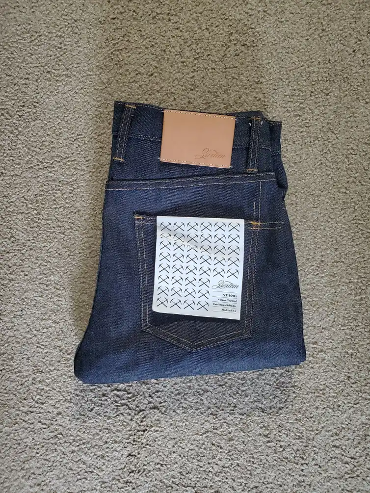 NT-100x 14.5oz Selvedge Denim - Narrow Tapered Fit
