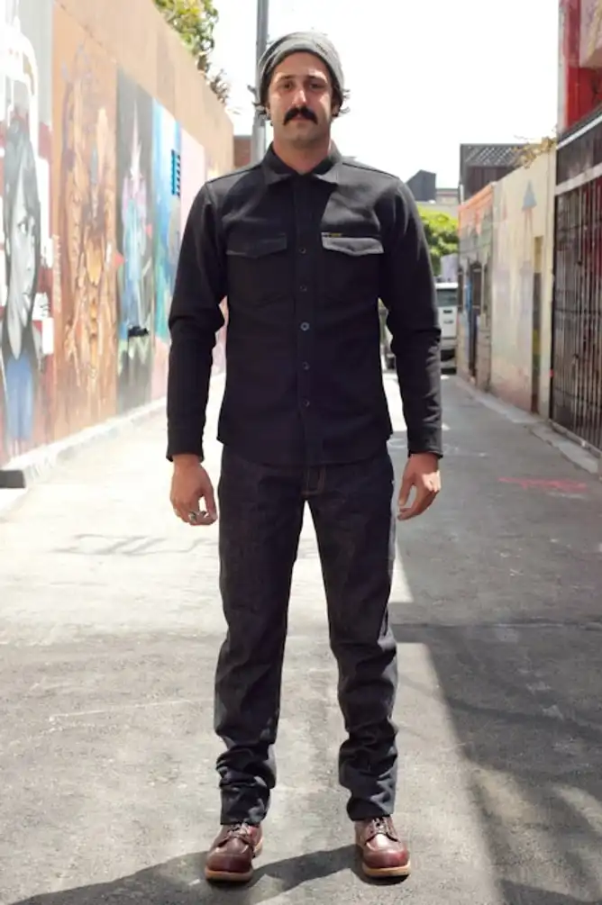 3SIXTEEN+ 21BSP INDIGO SELVEDGE