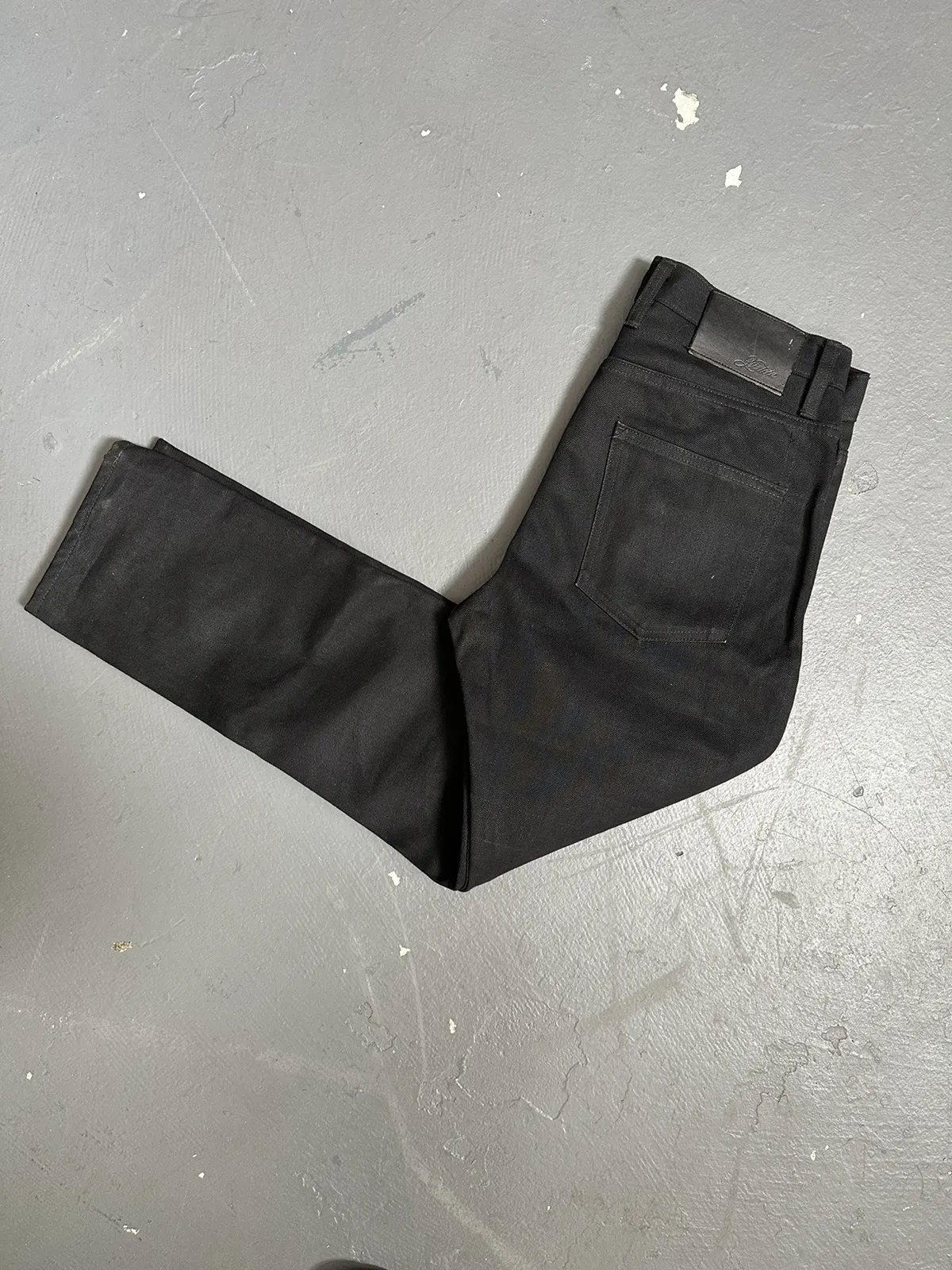 3sixteen NT-220x Black 14.5oz Selvedge Denim